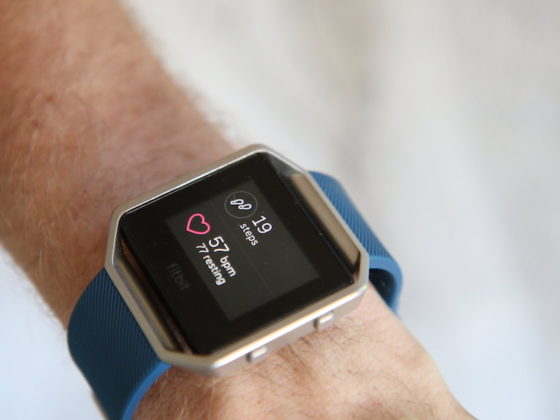 Fitbit Watch on Wrist