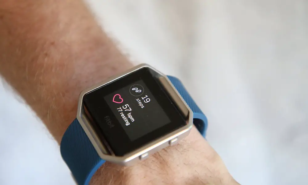Fitbit Watch on Wrist
