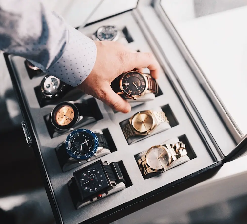 Watches in a Watch Box