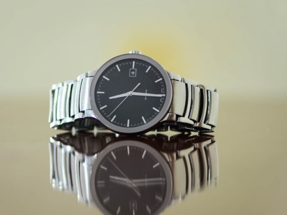 Swiss watch isolated