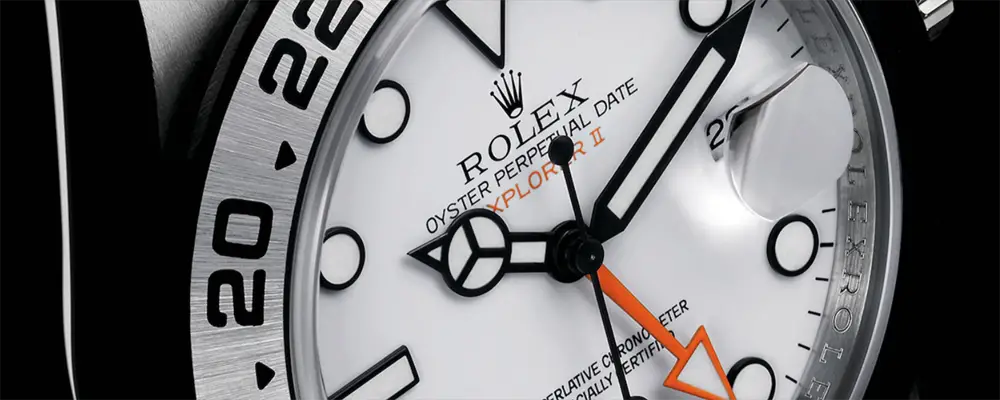 Rolex Explorer closeup