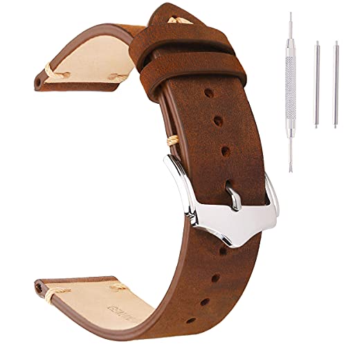 EACHE Genuine Leather Watch Band