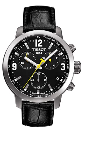 Tissot Mens PRC 200 Swiss Quartz Stainless Steel Sport Watch