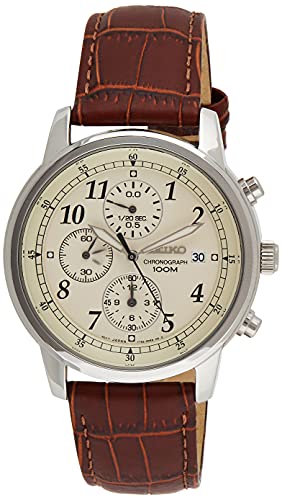 Seiko Classic Stainless Steel Chronograph Wristwatch