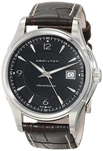 Hamilton Men's Automatic Jazzmaster Black Dial Stainless Steel Watch