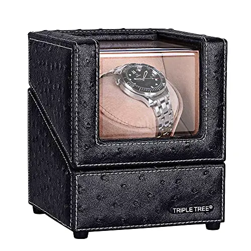 TRIPLE TREE Single Watch Winder for Automatic Watches