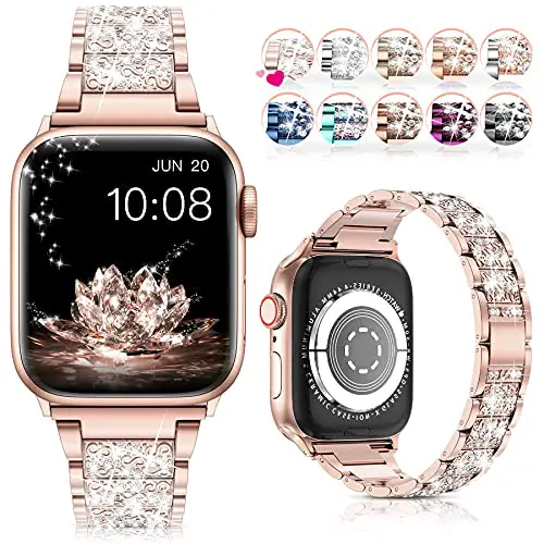 LELONG Diamond Rhinestone Apple Watch Band